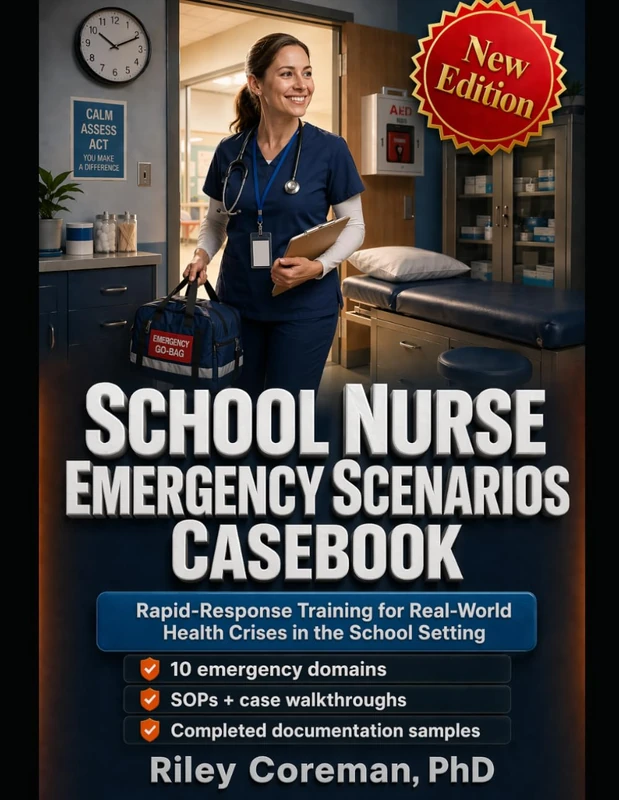School Nurse Emergency Scenarios Casebook: Rapid‑ Response Training for Real‑ World Health Crises in the School Setting