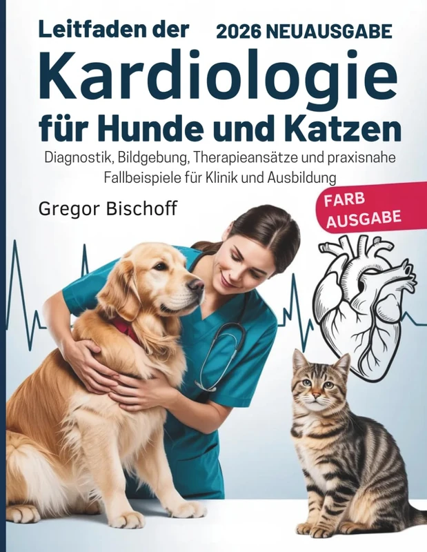 Leitfaden der Kardiologie für Hunde und Katzen: Diagnostik, Bildgebung, Therapieansätze und praxisnahe Fallbeispiele für Klinik und Ausbildung
