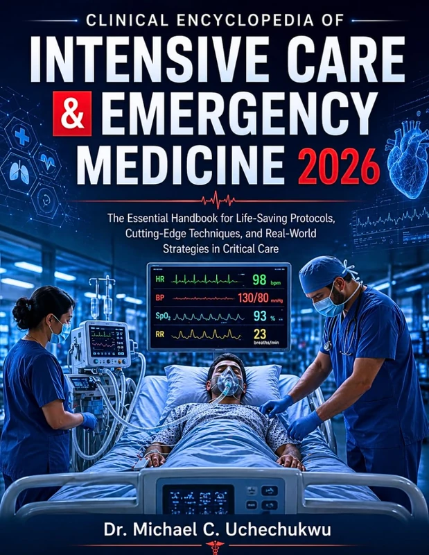 Clinical Encyclopedia of Intensive Care & Emergency Medicine 2026: The Essential Handbook for Life-Saving Protocols, Cutting-Edge Techniques, and Real-World Strategies in Critical Care