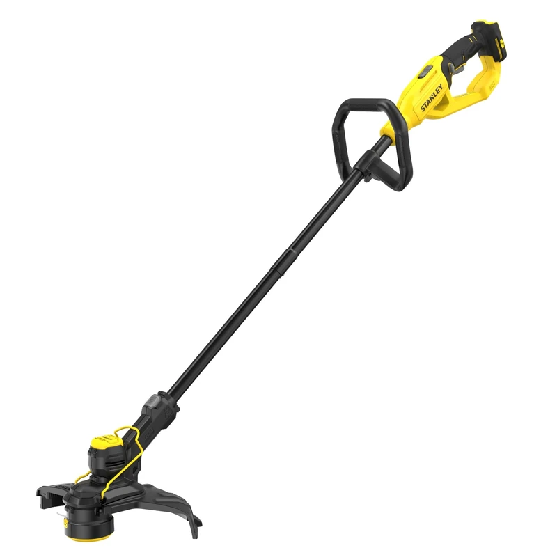 STANLEY V20 Cordless Grass String Strimmer, With Edge Protector, Without Battery and Charger, 18V, STCST933B-XJ