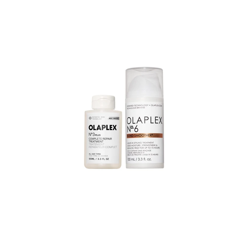 Olaplex N°.3PLUS Complete Repair Treatment & No.6 Bond Smoother Bundle