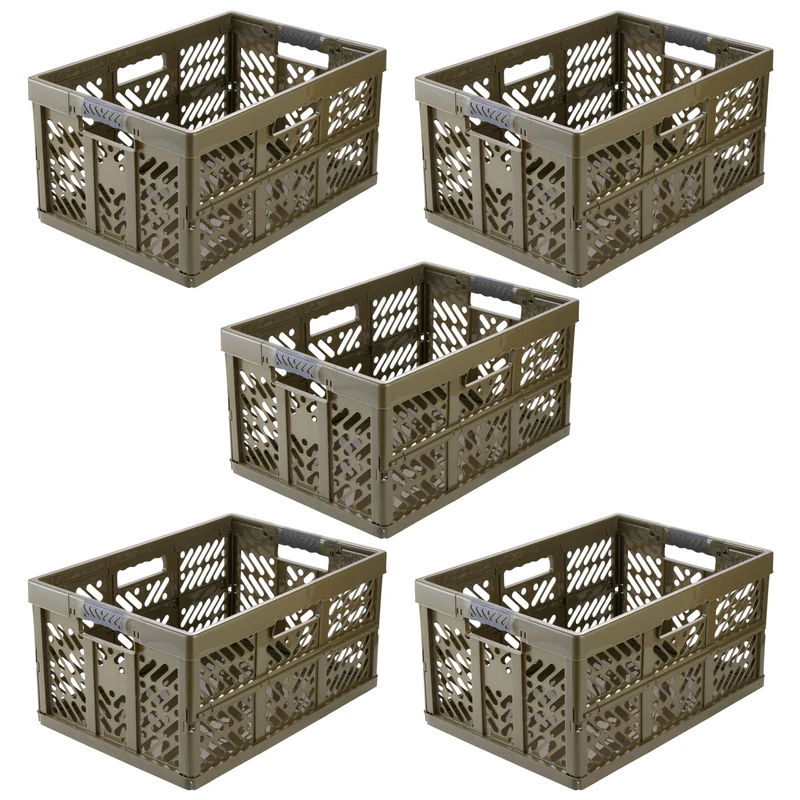 keeeper Set 5x Ben Foldingbox+Softgrip 45L