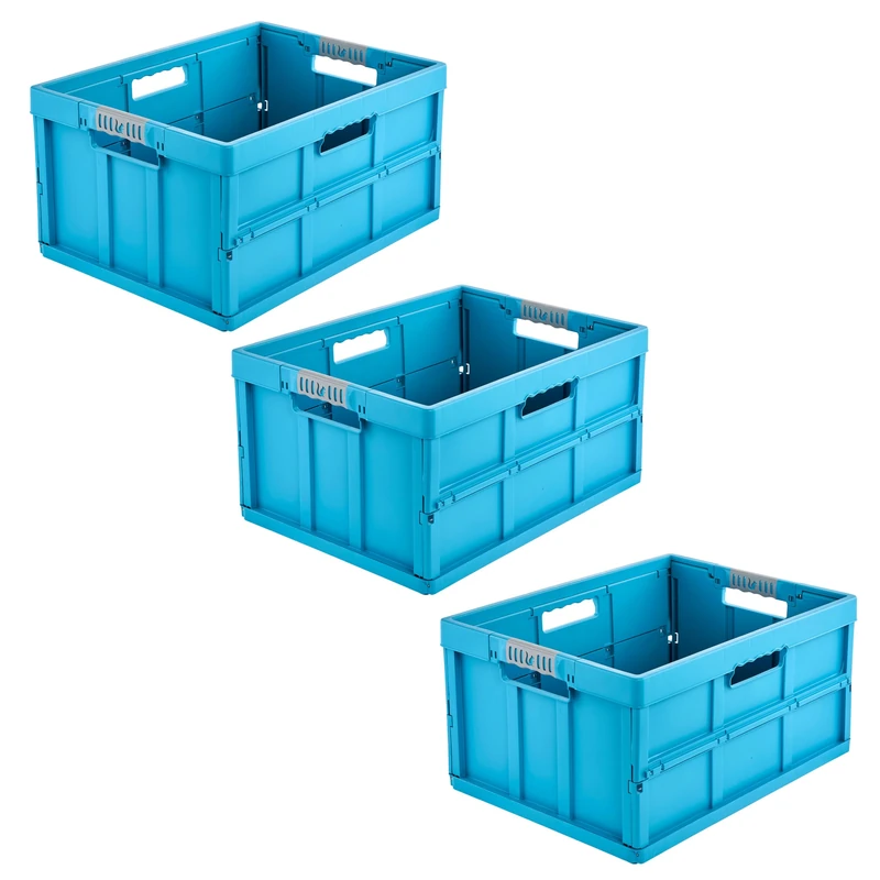Keeeper Set 3x Benno Eco Line Foldingbox 45L - Image 1
