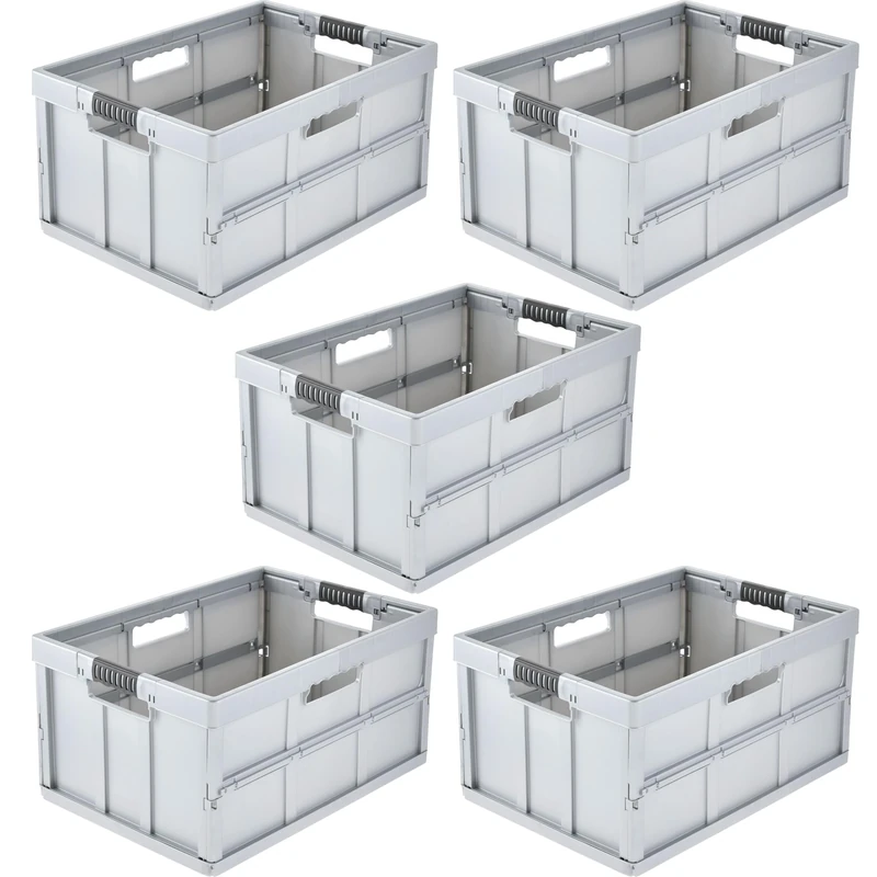 keeeper Set 5x Benno Foldingbox+Softgrip 45L