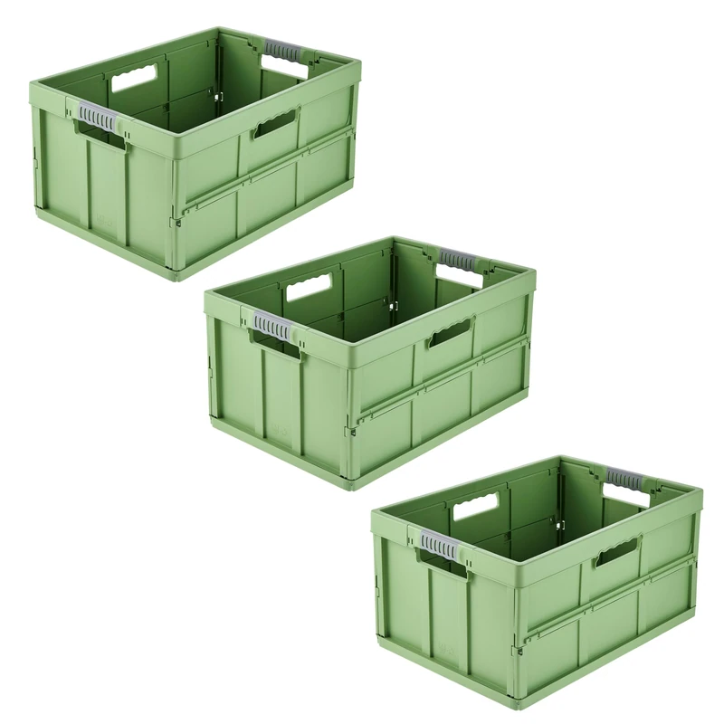 Keeeper Set 3x Benno Eco Line Foldingbox 45L - Image 1