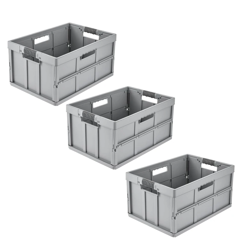Keeeper Set 3x Benno Foldingbox+Softgrip 45L - Image 1