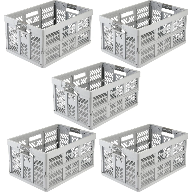 keeeper Set 5x Ben Foldingbox+Softgrip 45L