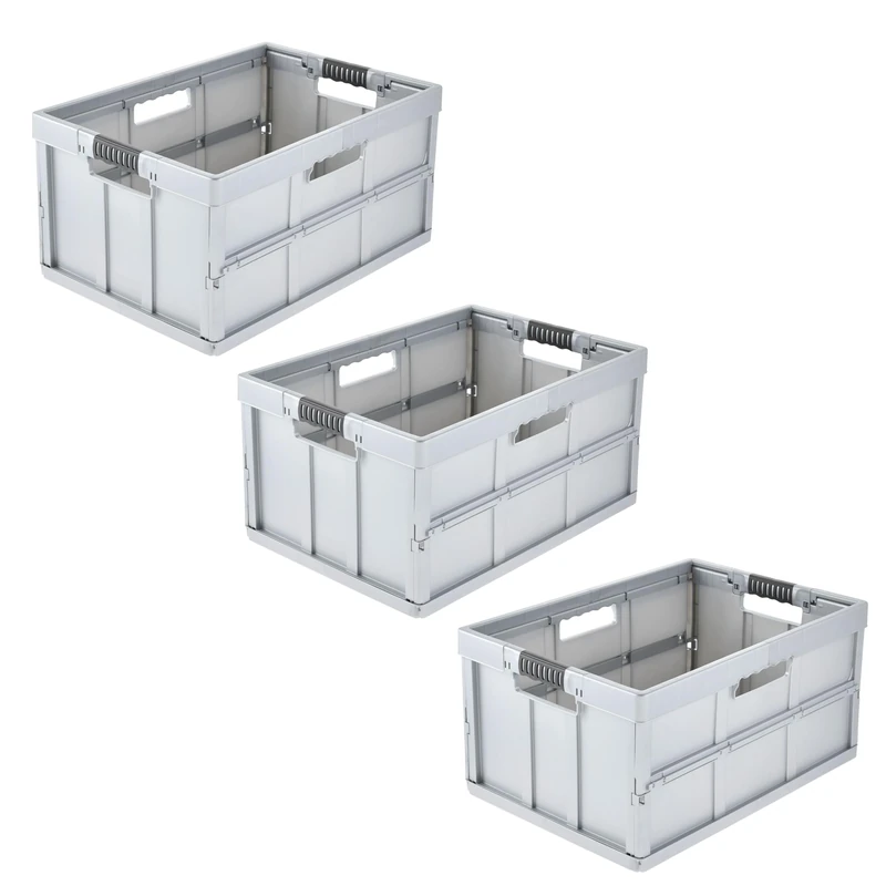 Keeeper Set 3x Benno Foldingbox+Softgrip 45L - Image 1