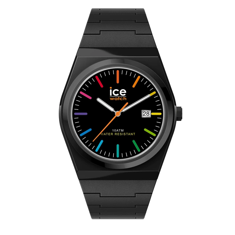 ICE-WATCH - ICE Power PW1 Black Chromatic - Montre Noire Pour Homme avec Bracelet en Silicone - 025768 (41mm)