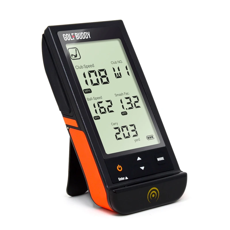 GolfBuddy Shot Mate Golf Launch Monitor for Accurate Golf Training Data, Compact Radar Based Portable Monitors for Club Speed, Ball Speed, Smash Factor and Carry Distance