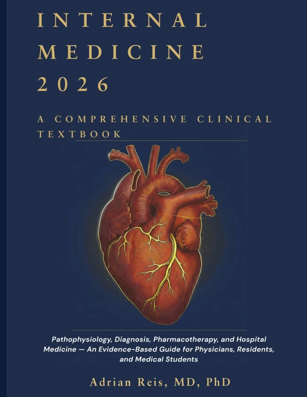 Internal Medicine 2026: A Comprehensive Clinical Textbook: Pathophysiology, Diagnosis, Pharmacotherapy and Hospital Medicine - An Evidence-Based Guide for Physicians, Residents and Medical Students
