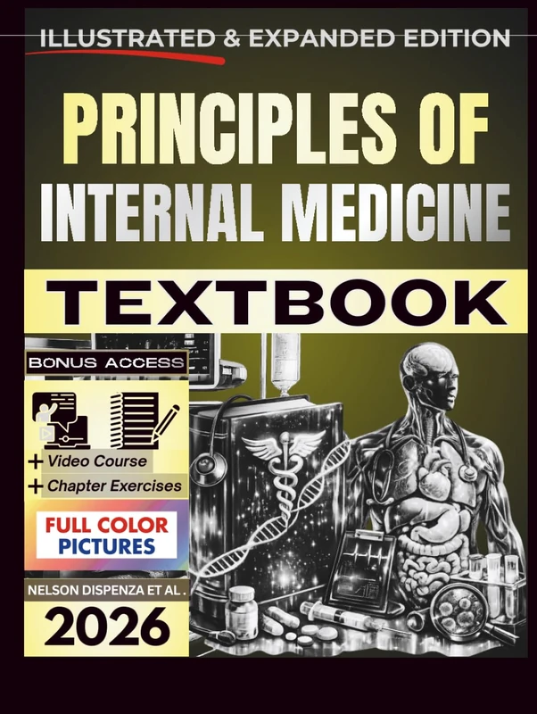 PRINCIPLES OF INTERNAL MEDICINE TEXTBOOK: Illustrated and Expanded | A Practical, Evidence-Informed Clinical Guide to Pathophysiology, Diagnostic Reasoning, and Adult Patient Care