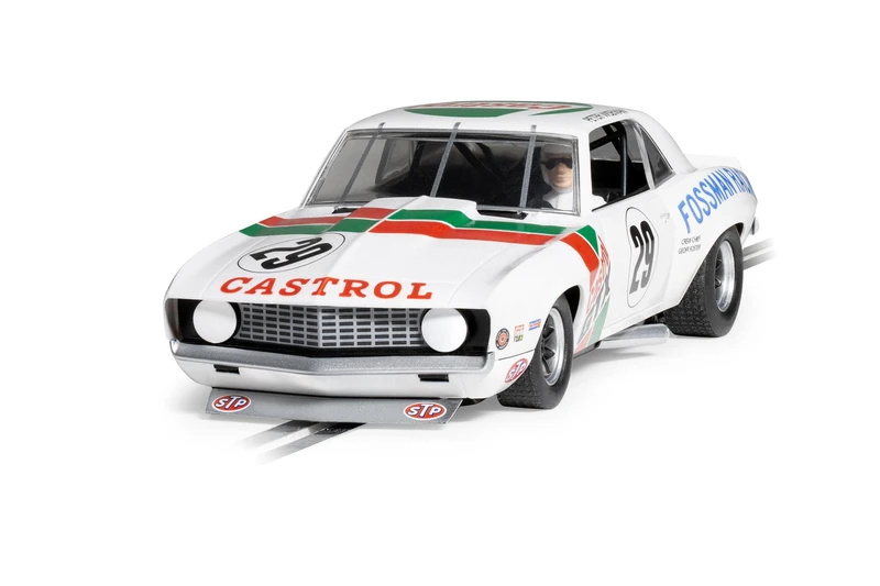 Superslot H4643 Chevrolet Camaro Castrol Racing Trans Am 1971 - Toy Slot Car for use with Race Tracks and Set - Gift Ideas for Kids and Adults, Accessories