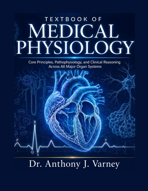 TEXTBOOK OF MEDICAL PHYSIOLOGY: Core Principles, Pathophysiology, and Clinical Reasoning Across All Major Organ Systems.