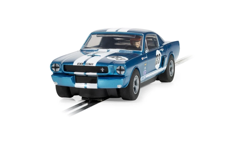 Superslot H4517 Shelby Mustang GT350 - Paul Kenelly - Equipe GTS - Toy Slot Car for use with Race Tracks or Set - Small Kids Gift Ideas for Boy/Girl Ages 3 Accessories