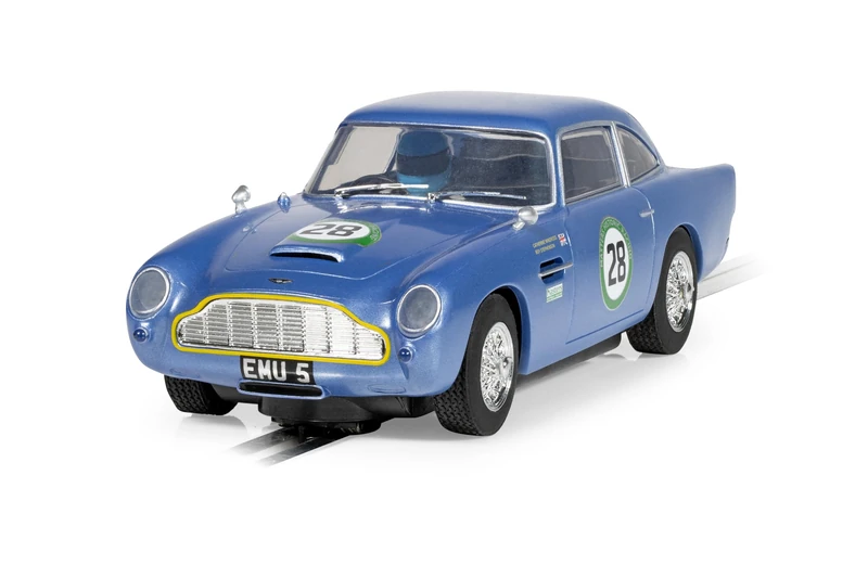 Superslot H4599 Aston Martin DB5 - Blue/Yellow - Historic GT Racing Slot Car