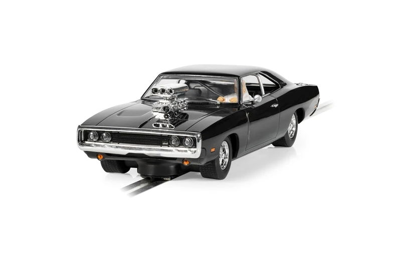 Superslot H4573 The Fast And The Furious Dodge Charger, Dom Toretto - Toy Slot Car for use with Race Tracks and Set - Gift Ideas for Kids and Adults, Accessories
