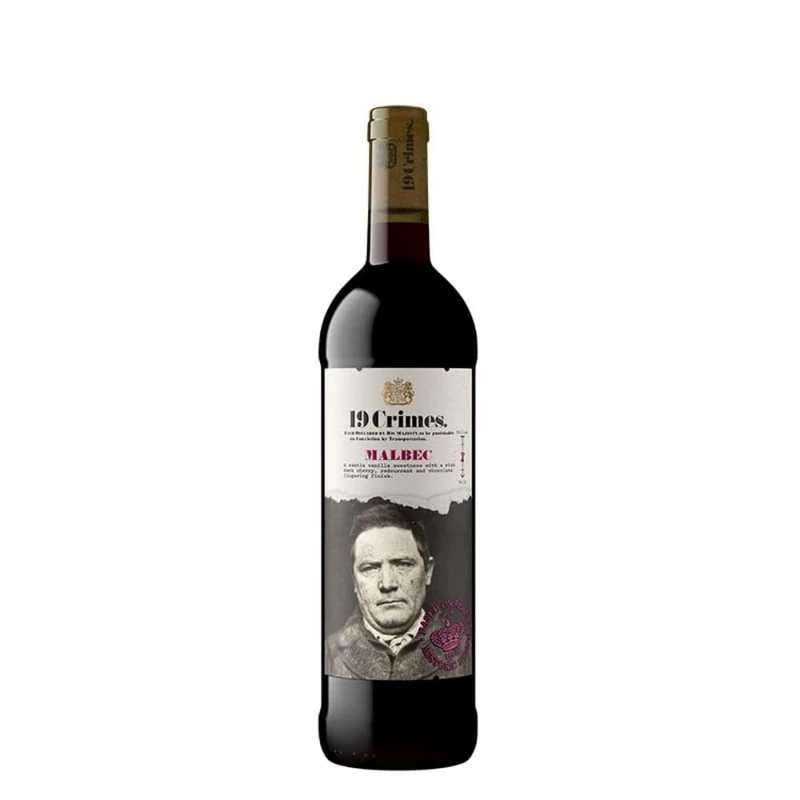 19 Crimes Malbec Red Wine (Pack of 6)