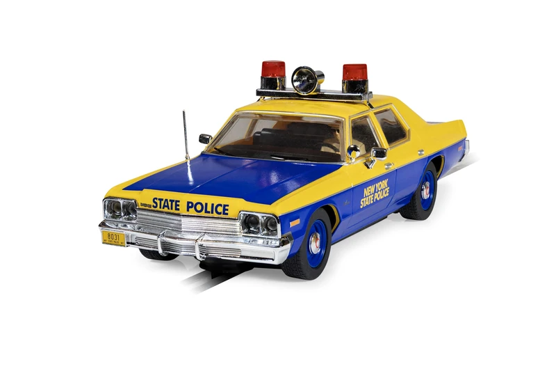 Superslot H4636 Dodge Monaco NY State Police Slot Cars racing circuit