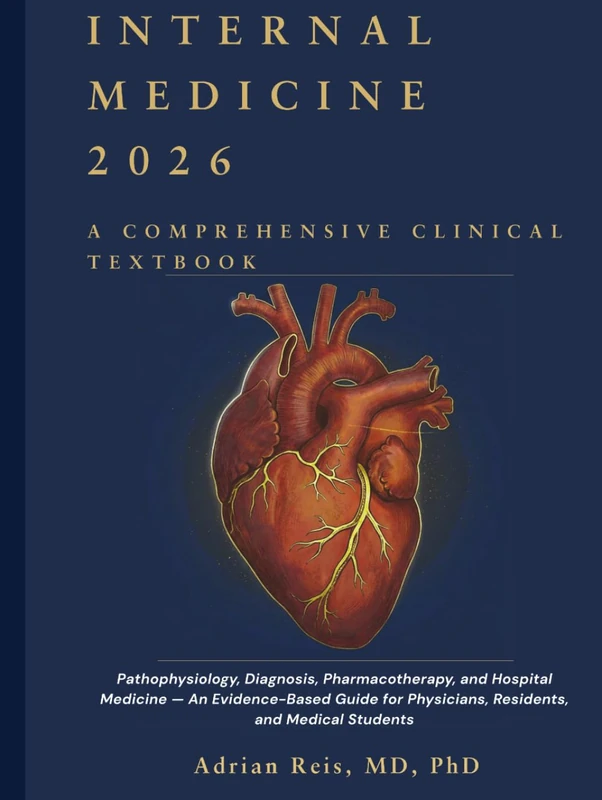 Internal Medicine 2026: A Comprehensive Clinical Textbook: Pathophysiology, Diagnosis, Pharmacotherapy and Hospital Medicine - An Evidence-Based Guide for Physicians, Residents and Medical Students