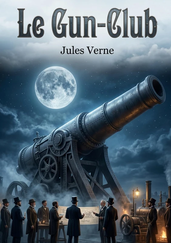 Le Gun-Club: Une satire sociale et scientifique par Jules Verne, explorant l'obsession de la guerre et les rêves de conquête spatiale à travers un club d'artilleurs américains. - Image 1