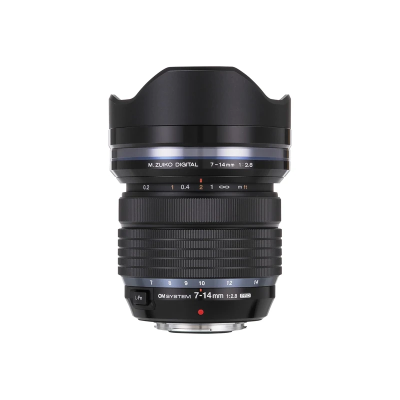 OM SYSTEM M.Zuiko Digital ED 7-14mm F2.8 PRO Objektiv, Weitwinkelzoom, geeignet für alle MFT-Kameras (Olympus OM-D & PEN Modelle, Panasonic G-Serie), schwarz