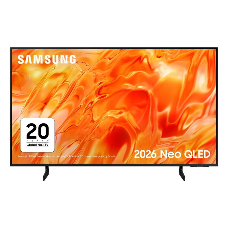Samsung Smart TV 50-Inch QN73H Neo QLED 4K with Quantum Mini LED, Real QLED 100% Colour Volume, AI-Powered NQ4 Processor for 4K Upscaling, Motion Xcelerator, Vision AI Companion, AirSlim Design [2026]