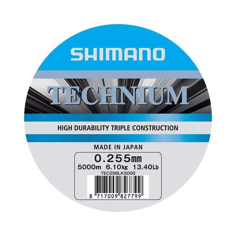 Shimano Technium A Mono 5000m 0.205mm 3.8kg Grey Fishing Line