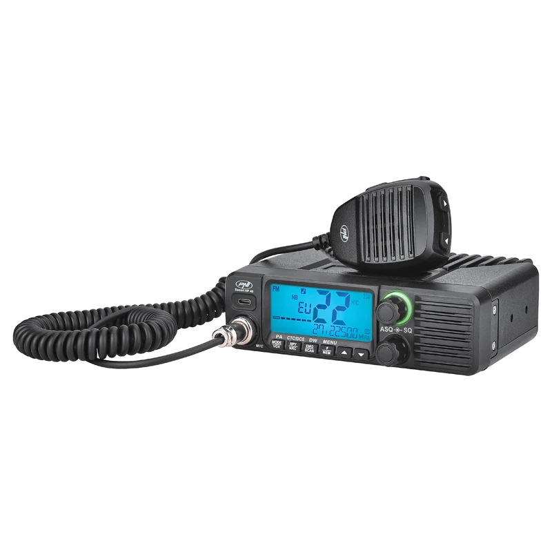 CB radio station PNI Escort HP 40 multistandard, 4W, AM, FM, 12-24V, ASQ, RF Gain