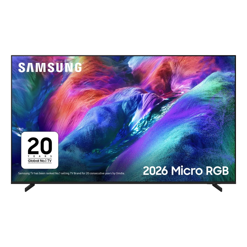 Samsung Smart TV 55-Inch R85H Micro RGB 4K, HDR+, Motion Xcelerator 144Hz, Dolby Atmos & OTS Lite, Gaming Hub, FreeSync Premium Pro, Knox Security, Vision AI Companion, Alexa Built-in [2026]