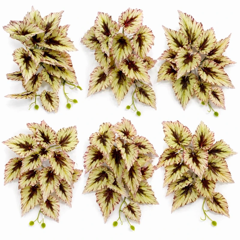 Multipack Leaf Design Artificial Hanging Plants