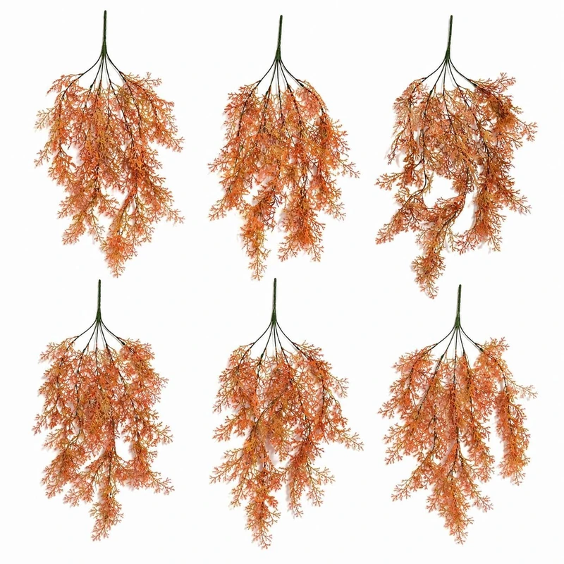 Multipack Leaf Design Artificial Hanging Plants - Image 1