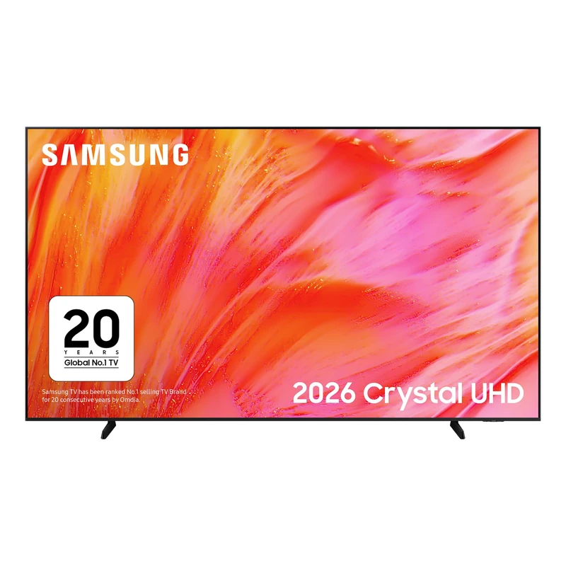 Samsung Smart TV Crystal U9000H 4K 98-Inch UHD Television, AI Companion for Your Questions, Colour Booster Pro for More Intense Colours, 4K AI Upscaling, Dynamic Sound Pack, Over 900 Free Channels