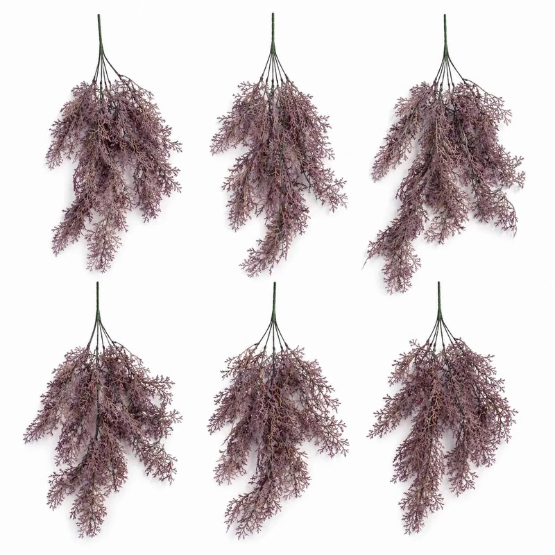 Multipack Leaf Design Artificial Hanging Plants - Image 1