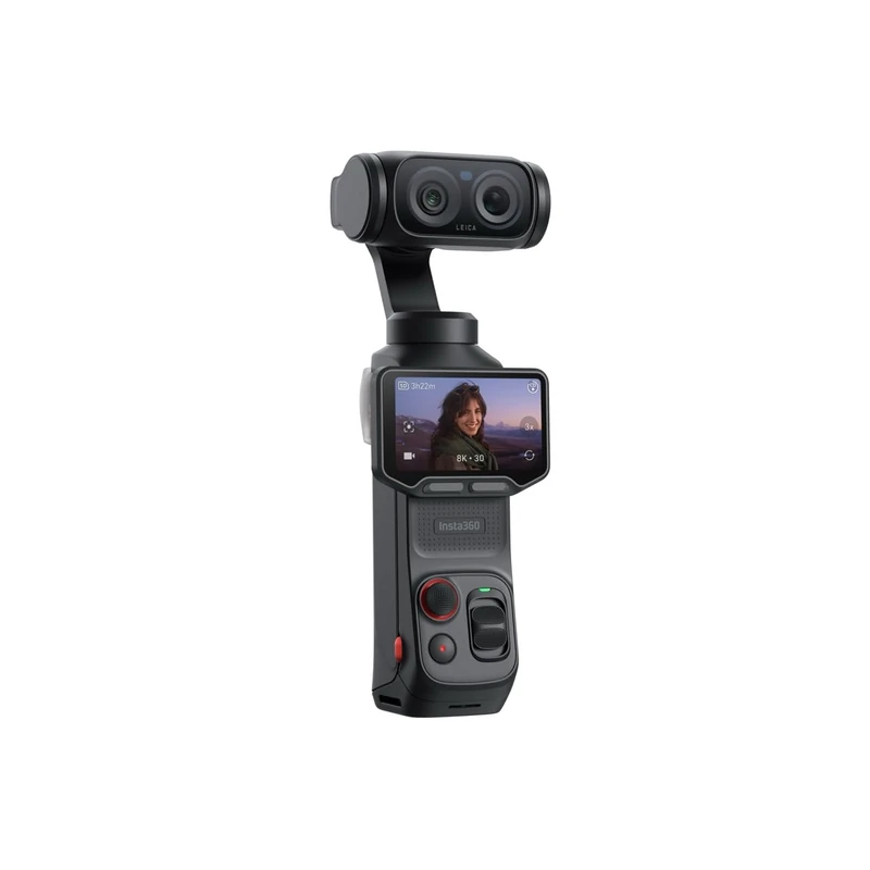 Insta360 Luna Ultra Creator Bundle - 8K Vlogging Camera with Dual Leica Lenses, 12× Zoom, 1" Sensor, Detachable 2" Touchscreen, Triple AI Chip, Pocket Gimbal Camera for Vlog Photography