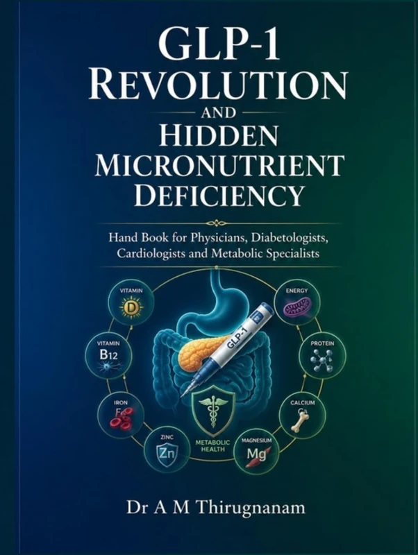 GLP-1 Revolution and Hidden Micronutrient Deficiency: Hand Book for Cardiologists, Physicians, Diabetologists, and Metabolic Specialists, (Coronary Artery Diseases)