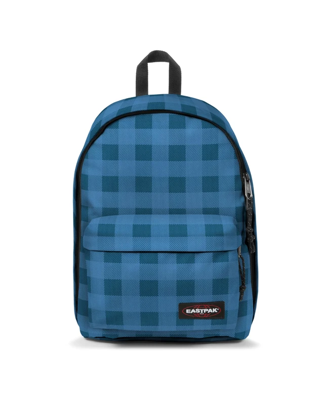 Eastpak Out of Office Backpack 27L (44 x 29.5 x 22 cm), Laptop Backpack 13-15", Durable Water-Resistant School & Work Daypack with Padded Straps - Checker Blue - Image 1