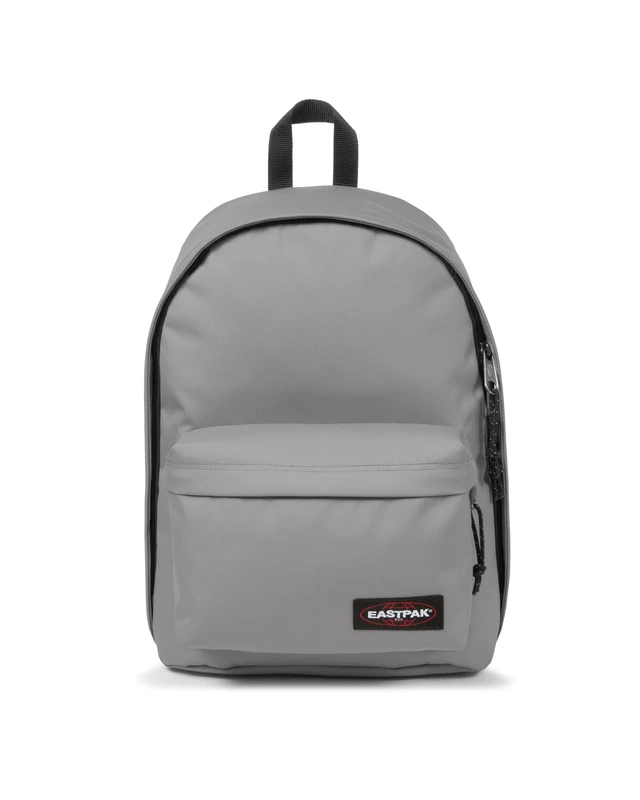 Eastpak Out of Office Backpack 27L (44 x 29.5 x 22 cm), Laptop Backpack 13-15", Durable Water-Resistant School & Work Daypack with Padded Straps - Pebble Grey