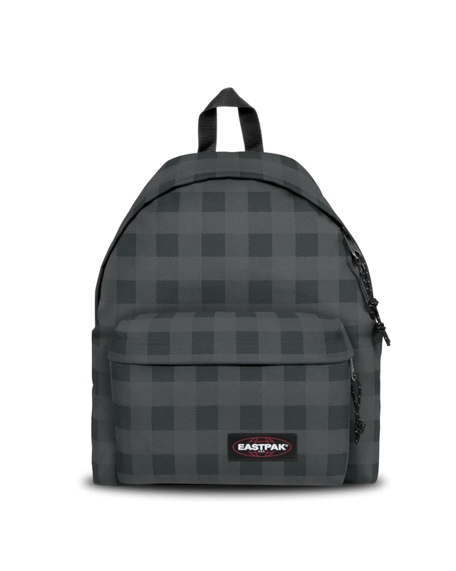 Eastpak Padded Pak’r Backpack 24L (40 x 30 x 18 cm), Durable Water-Resistant School & Travel Daypack, Lightweight Classic Backpack with Padded Straps & Front Pocket - Checker Grey - Image 1