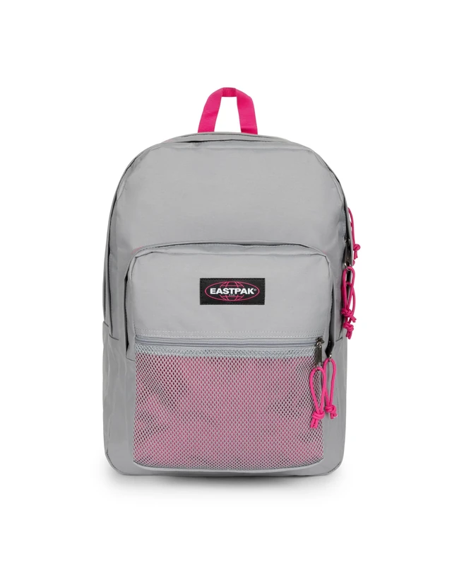 Eastpak Pinnacle Backpack – Large Double Compartment Backpack with Internal Organiser, Padded Back & Straps, 38 L Capacity, 42 x 32 x 25.5 cm - Kontrast Grey Pink