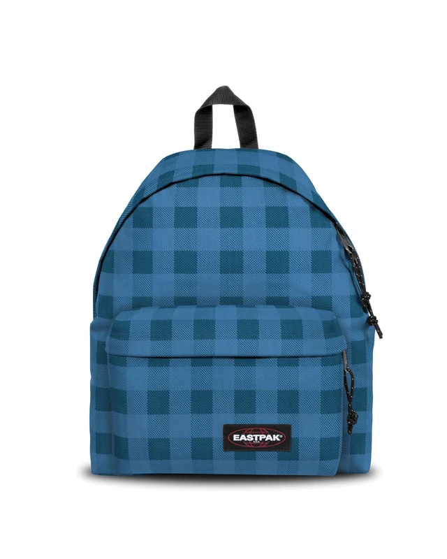 Eastpak Padded Pak’r Backpack 24L (40 x 30 x 18 cm), Durable Water-Resistant School & Travel Daypack, Lightweight Classic Backpack with Padded Straps & Front Pocket - Checker Blue - Image 1