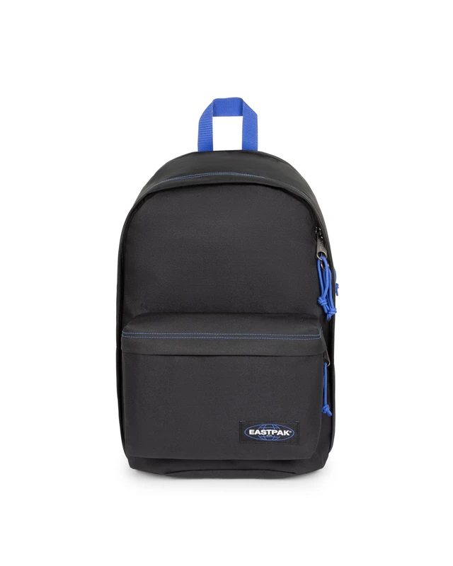 EASTPAK Back To Work Backpack – Laptop backpack with Organiser and Dedicated Laptop Compartment, 27 L Capacity, 43 x 29.5 x 25 cm - Kontrast Black Blue - Image 1