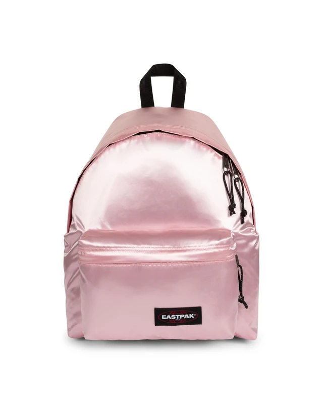 Eastpak Padded Pak’r Backpack 24L (40 x 30 x 18 cm), Durable Water-Resistant School & Travel Daypack, Lightweight Classic Backpack with Padded Straps & Front Pocket - SATINFIED Pink - Image 1