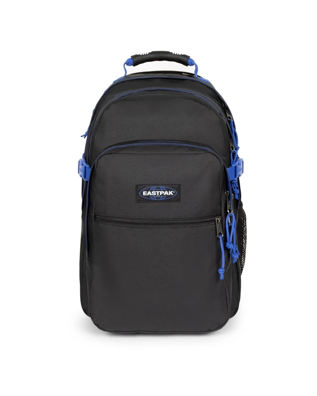 Eastpak Tutor Backpack – Extra Large Laptop Backpack with Dual Compartments, Internal Organiser, 40 L Capacity, 48 x 32.5 x 26 cm - Kontrast Black Blue - Image 1