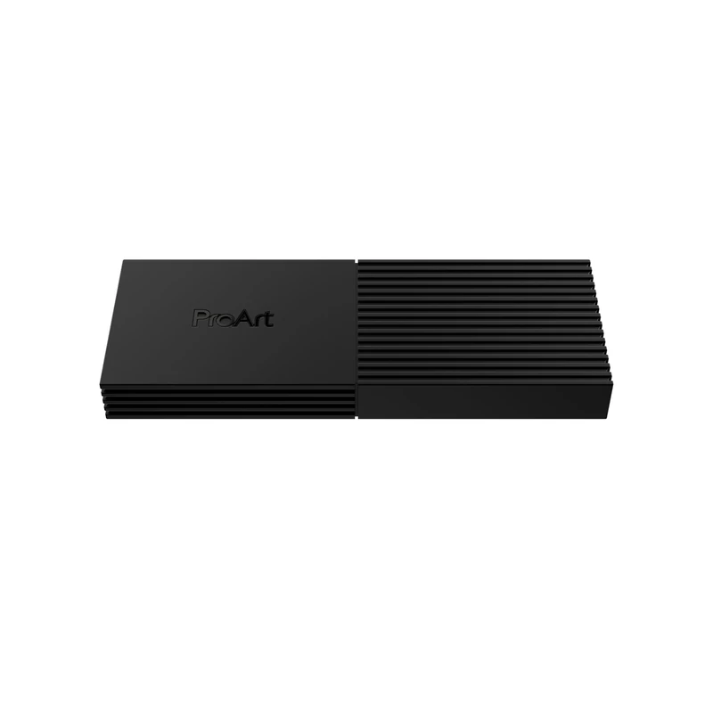 ASUS ProArt PA40SU SSD Enclosure - USB4 40 Gbps, USB-C, Tool Free Installation, NVMe SSD Support, Smart Cooling, Ultraslim, Compatible with Windows 11 and macOS, 1 Year Warranty