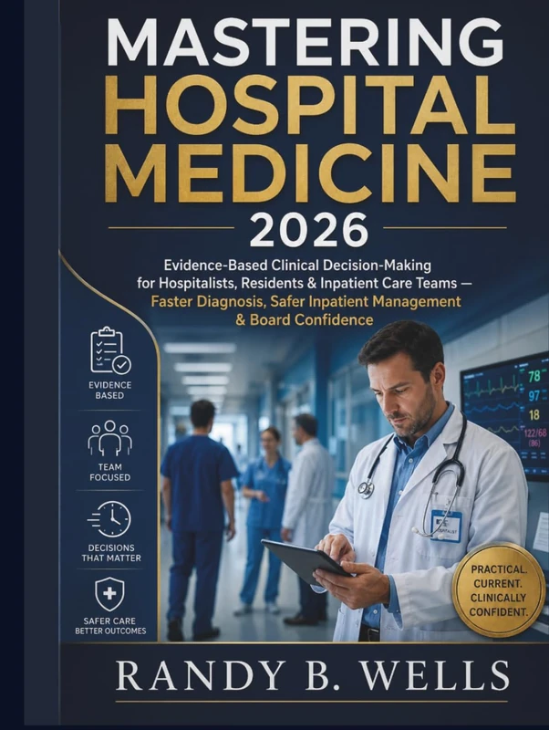 MASTERING HOSPITAL MEDICINE 2026: Evidence-Based Clinical Decision-Making for Hospitalists, Residents & Inpatient Care Teams — Faster Diagnosis, Safer Inpatient Management & Board Confidence
