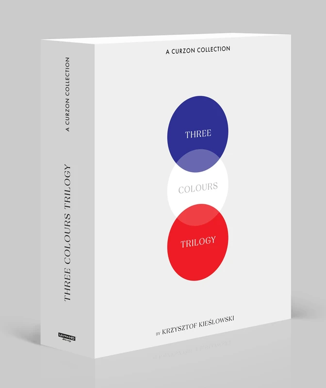 Three Colours Trilogy A Curzon Collection - 4K Ultra HD + Blu-ray [Region Free]
