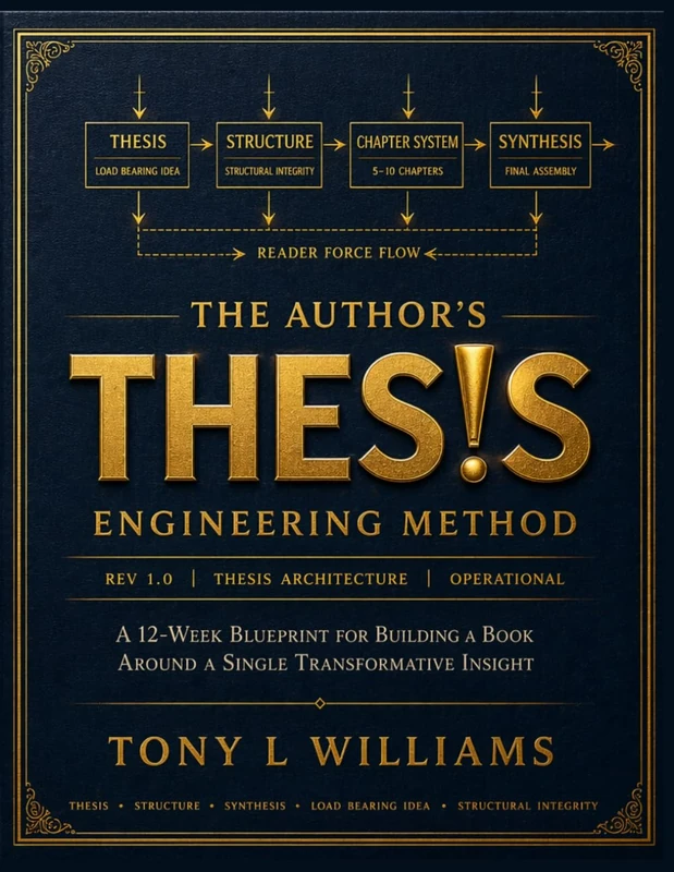 The Author's Thesis Engineering Method: A 12-Week Blueprint for Building a Book Around a Single Transformative Insight