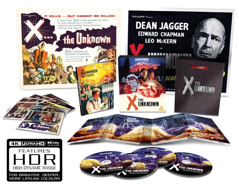 X the Unknown Limited Collector's Edition [Blu-ray] [Region A]