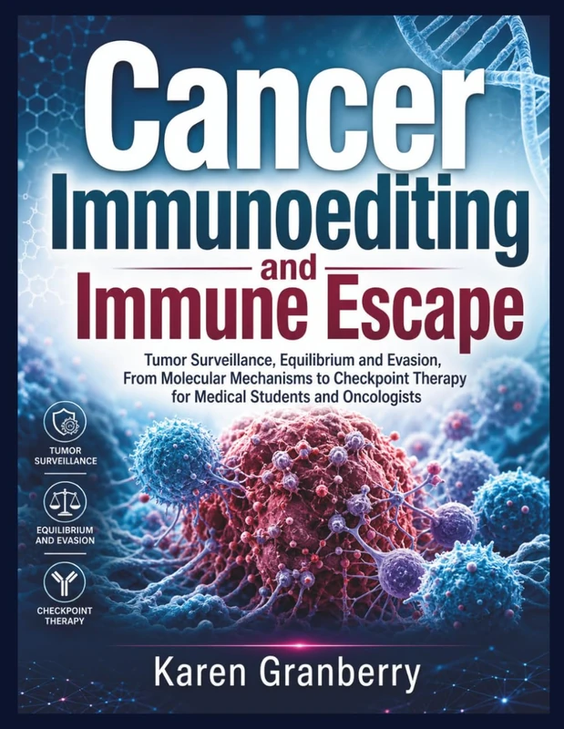 Cancer Immunoediting And Immune Escape: Tumor Surveillance, Equilibrium and Evasion, From Molecular Mechanisms to Checkpoint Therapy for Medical Students and Oncologists